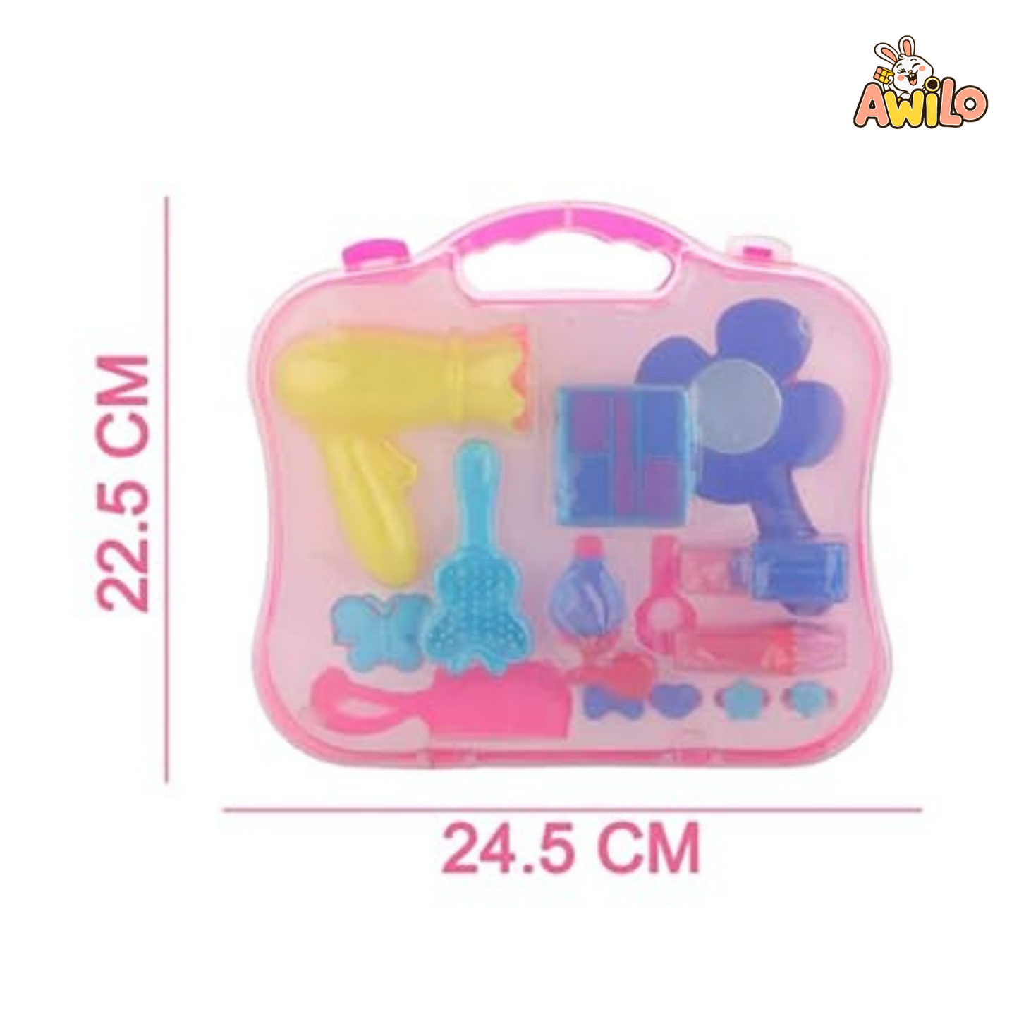 Beauty Salon Makeup Kit Toy Set - Awilo
