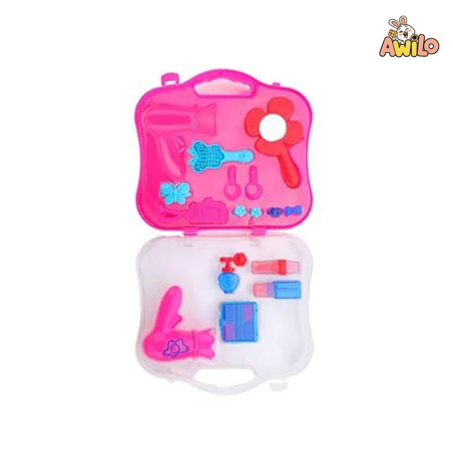 Beauty Salon Makeup Kit Toy Set - Awilo