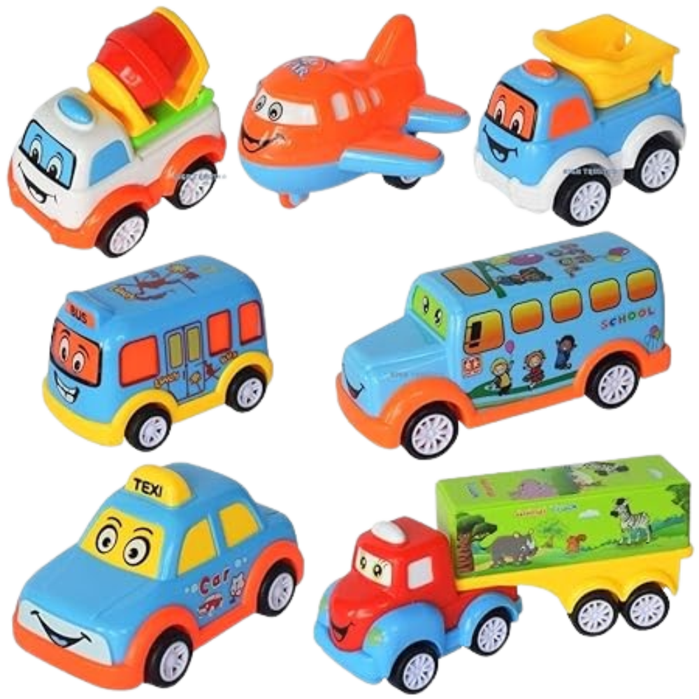 Pull Back Car Set for Kids - Awilo