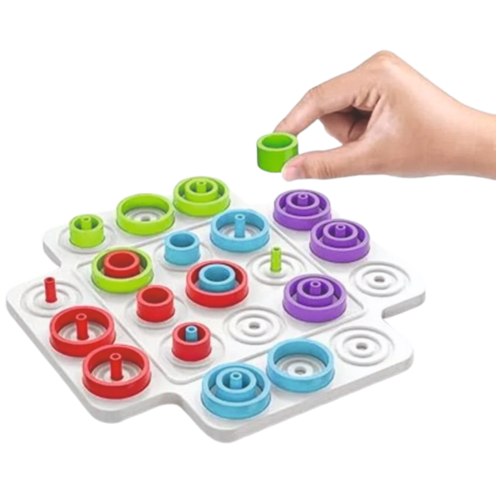 Crazy Rings Puzzle Game for Kids - Awilo