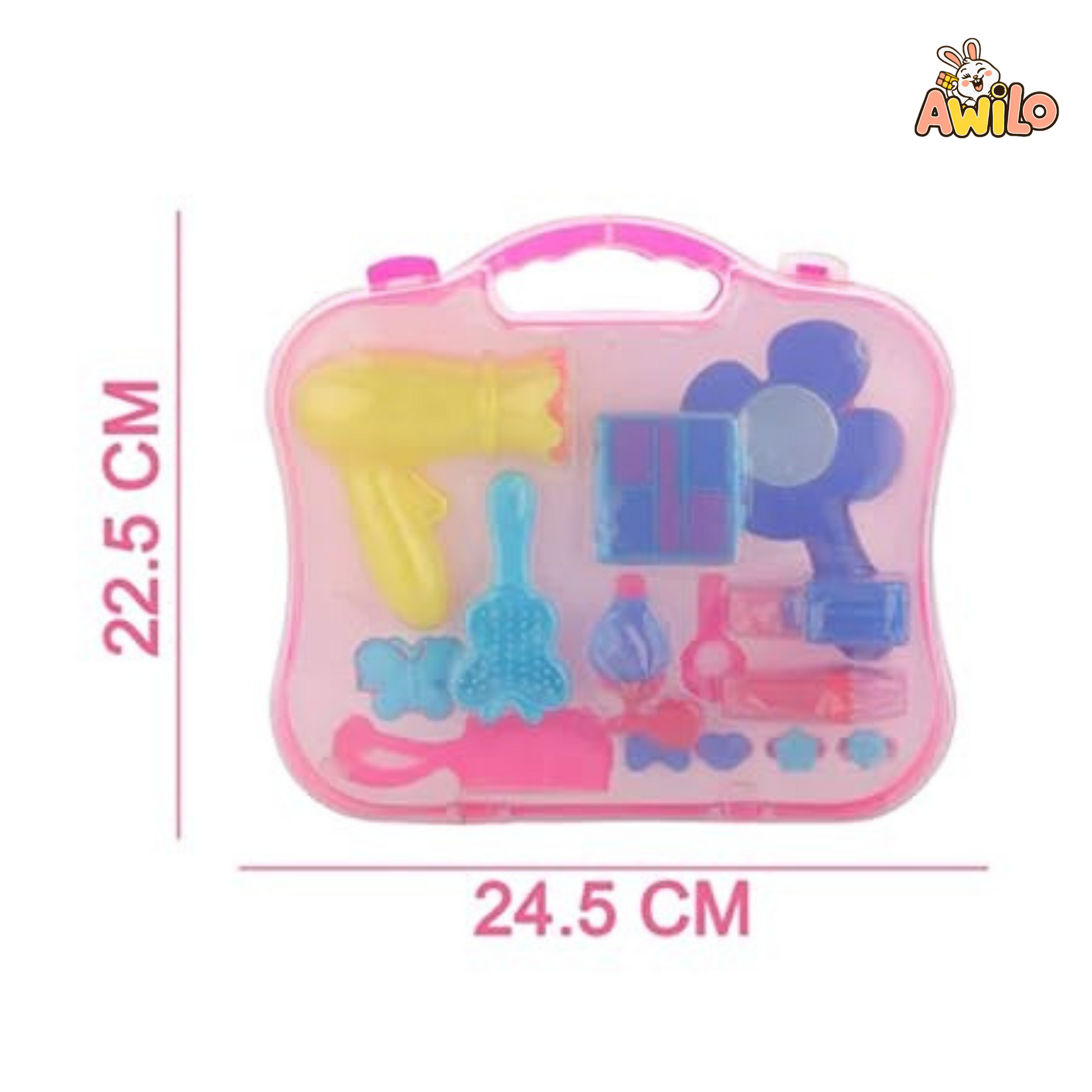 Beauty Salon Makeup Kit Toy Set - Awilo