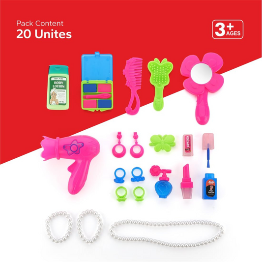 Kids Makeup & Hair Styling Kit for Girls - Awilo