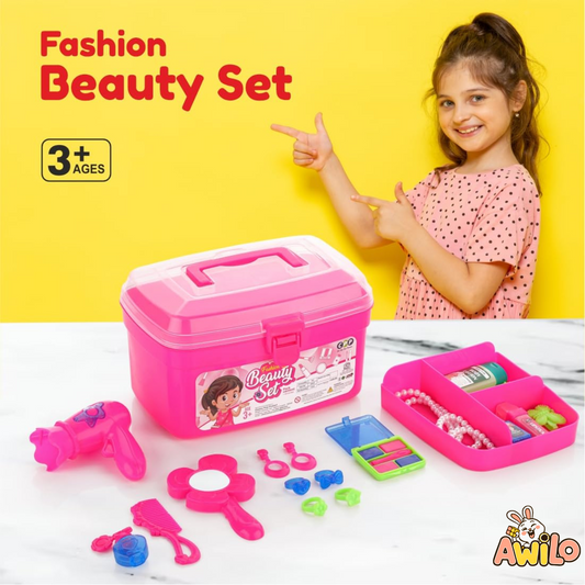 Kids Makeup & Hair Styling Kit for Girls - Awilo