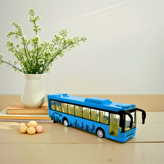 Blue Bus Toy for Kids - Awilo
