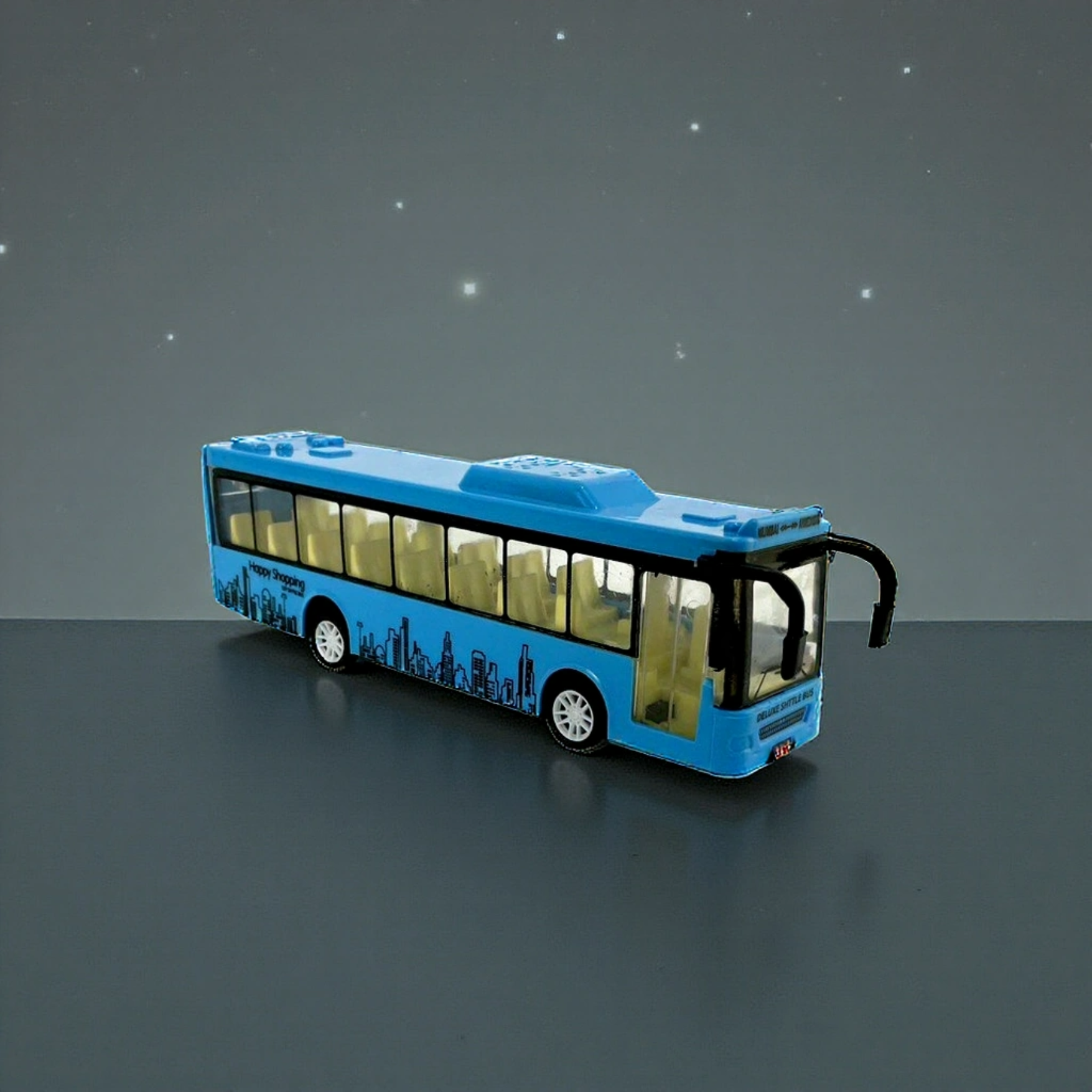 Blue Bus Toy for Kids - Awilo