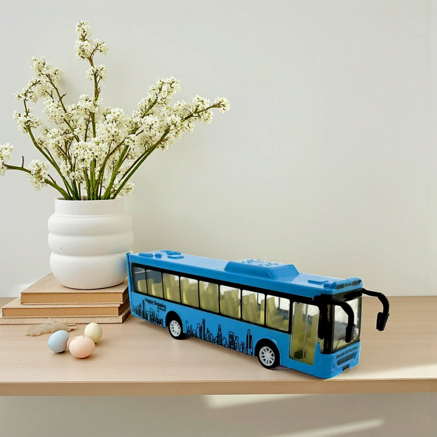 Blue Bus Toy for Kids - Awilo