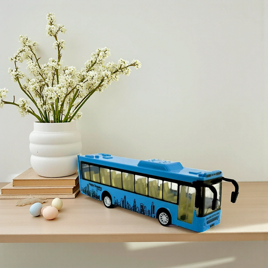 Blue Bus Toy for Kids - Awilo