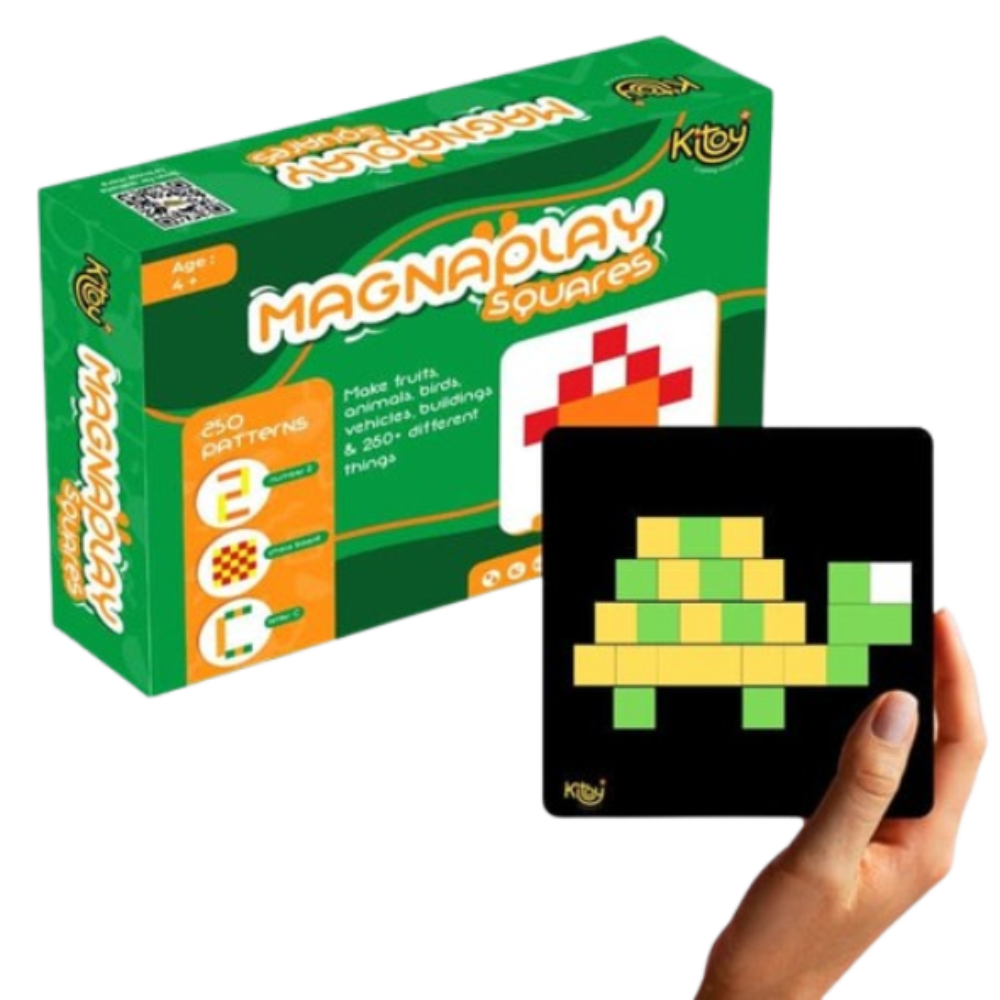 Magnaplay Squares Puzzle Board - Awilo