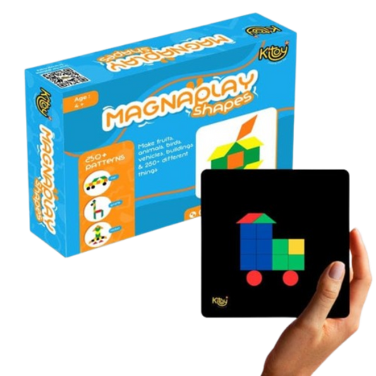 Magnaplay Shapes Puzzle Board - Awilo