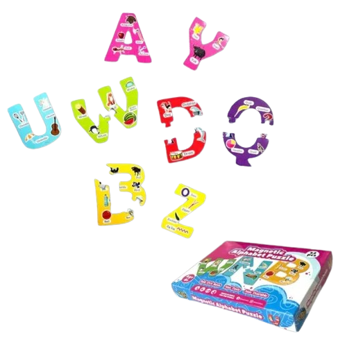 Magnetic Alphabet Puzzle Board - Awilo