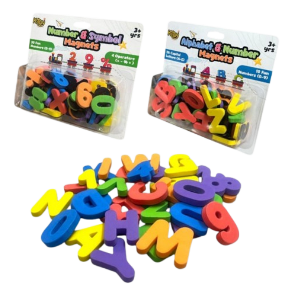 Magnetic Alphabet & Number Set – Awilo