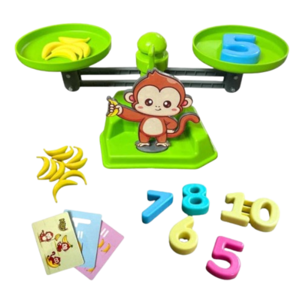 Weigh ‘N’ Play Monkey Balance Toy - Awilo