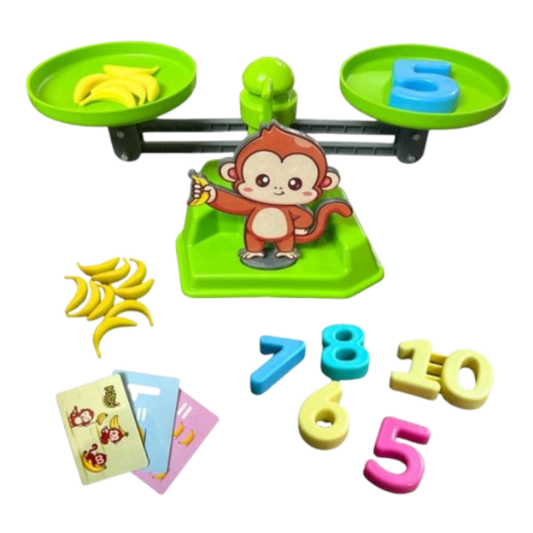 Weigh ‘N’ Play Monkey Balance Toy - Awilo