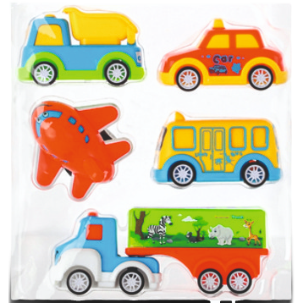 Pull Back Car Set for Kids - Awilo