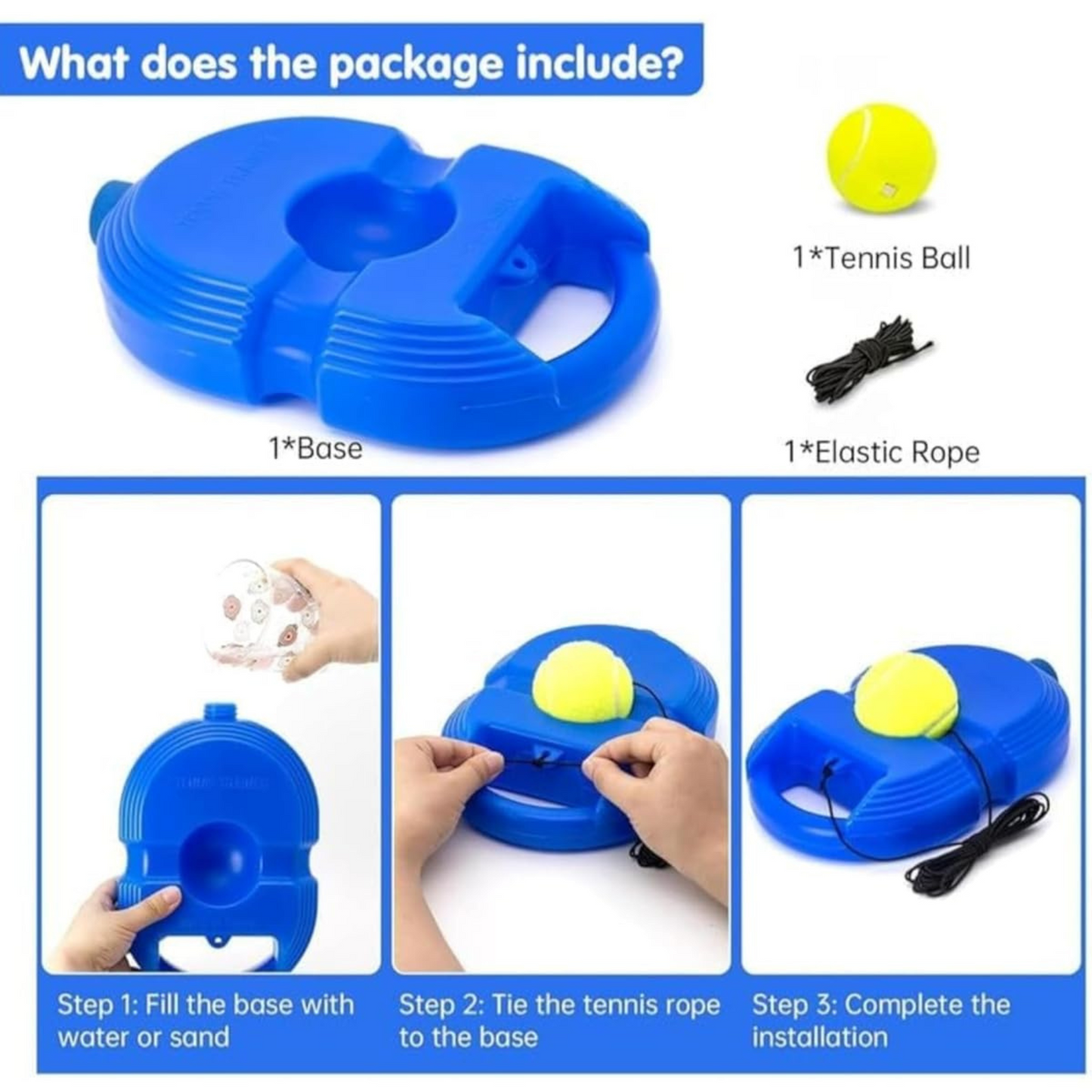 Tennis Racket Set for Beginners – Indoor & Outdoor Play - Awilo