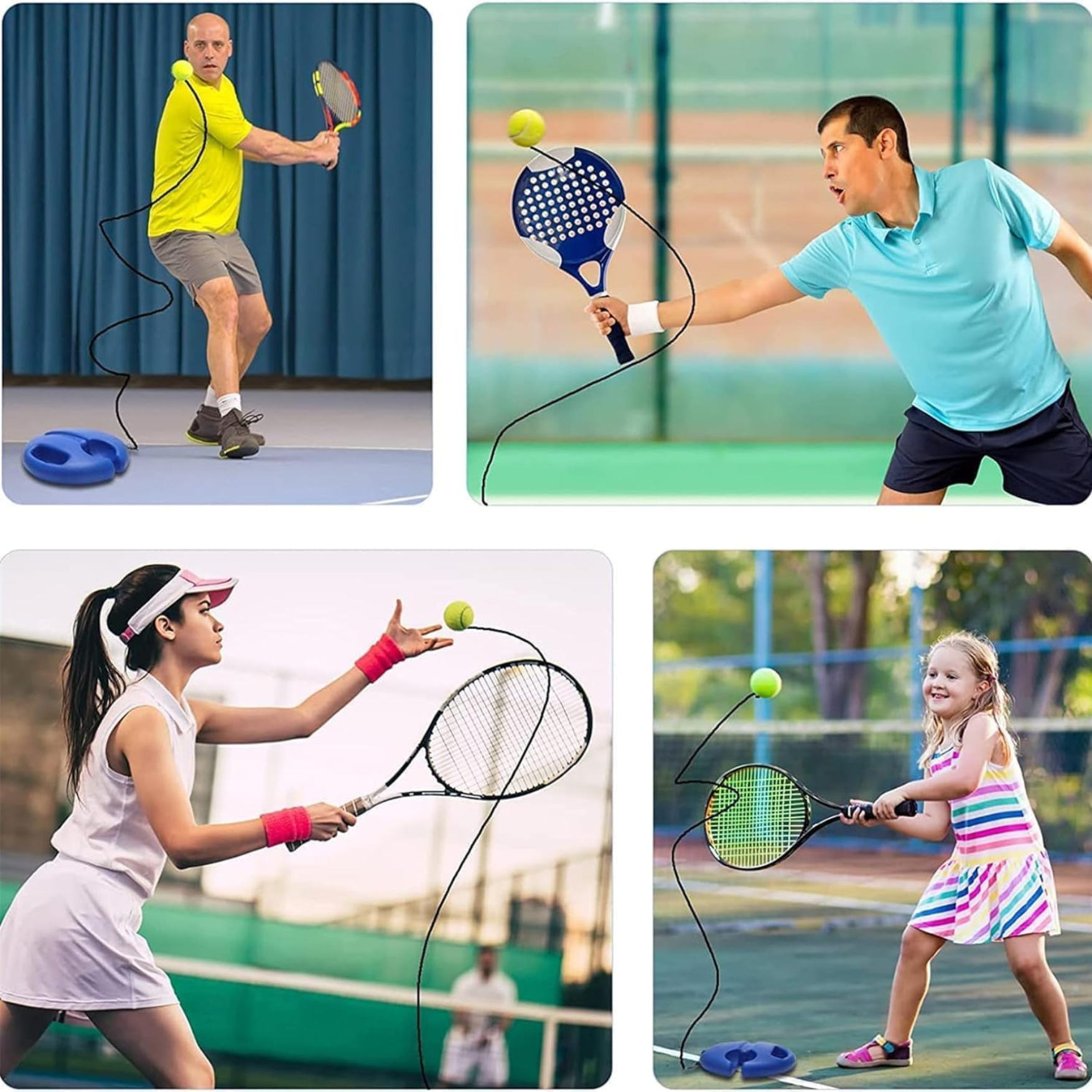 Tennis Racket Set for Beginners – Indoor & Outdoor Play - Awilo