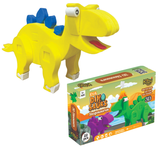 3D Dinosaur Puzzle - Awilo