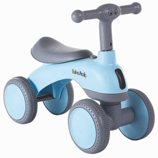 Zoomie Bike – 4-Wheel Ride-On for Toddlers (1–3 Yrs) - Awilo